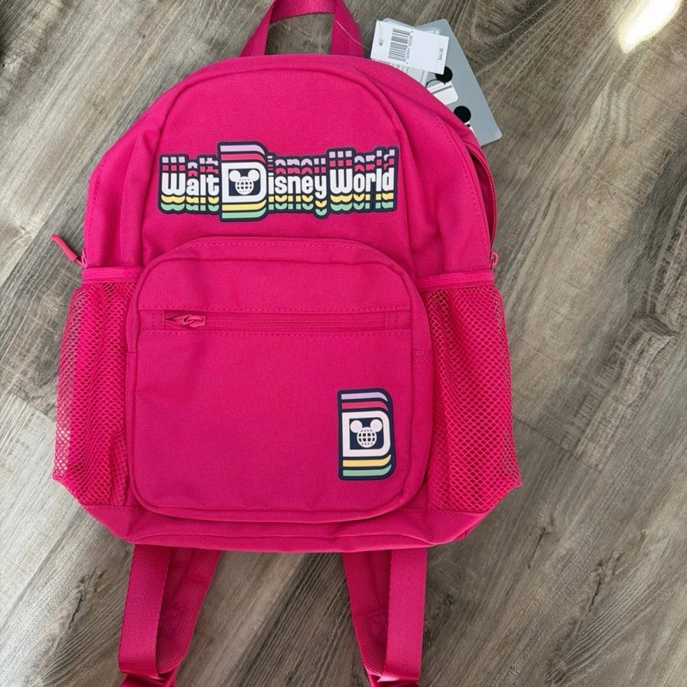 Disney World Fuchsia Kids Backpack